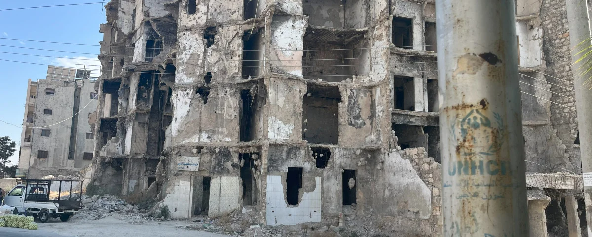 Kriegsschäden in Aleppo