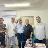 Team der Poliklinik der Ev. Kirchgemeinde /Rev. I. Nseir, Aleppo  C. Kurzke