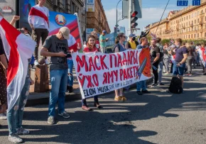 2020 Belarusian protests — Minsk | Foto: Homoatrox | Wikipedia CC-BY-SA-3.0